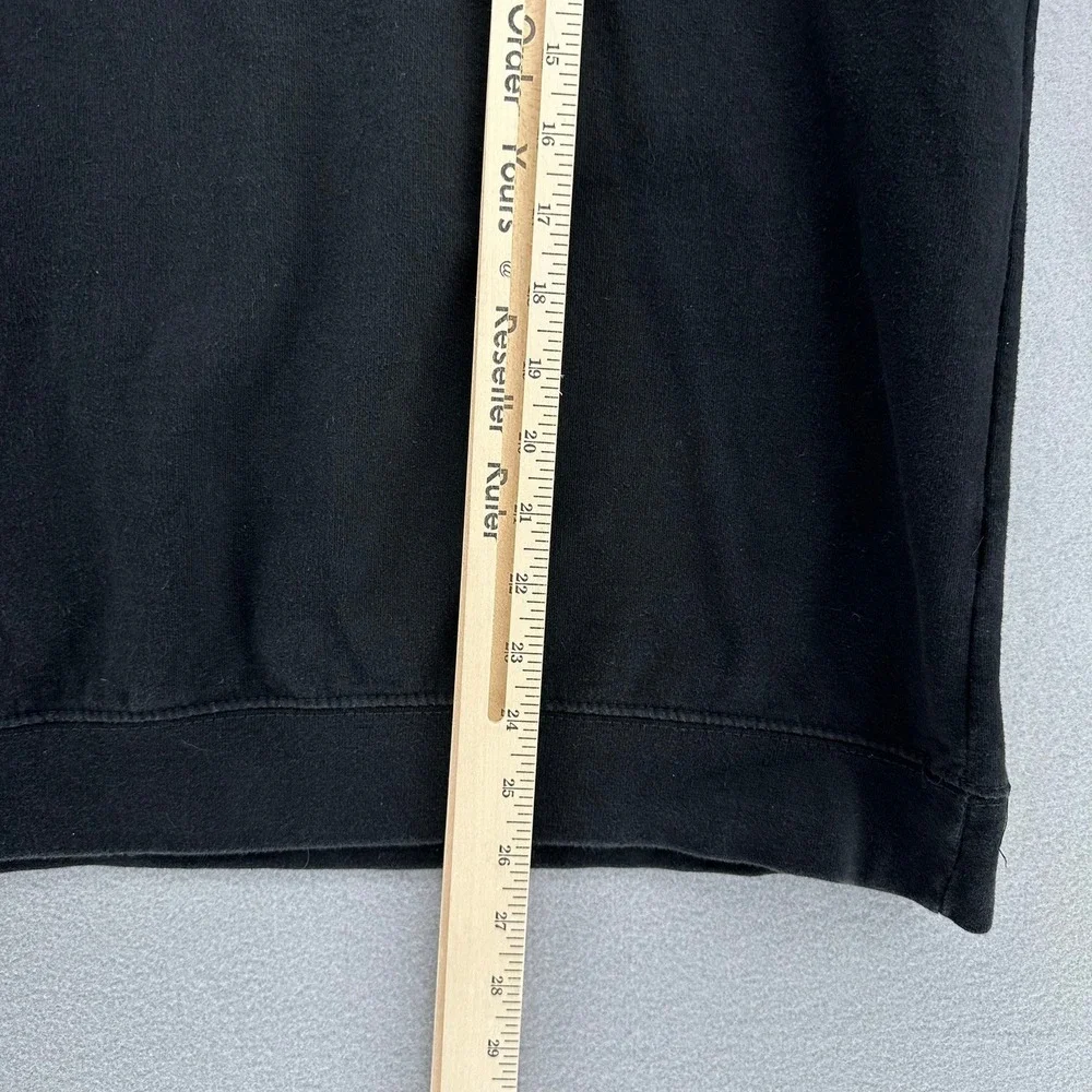 Hoonigan Censor Bar Neon Yellow Pullover Black Graphic Sweatshirt‎ Men's M